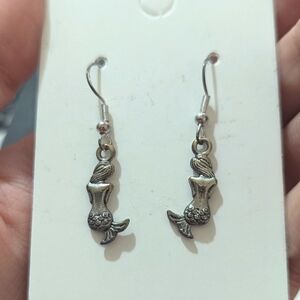 Silver Mermaid Earrings